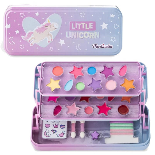 Martinelia little unicorn makeup tin case