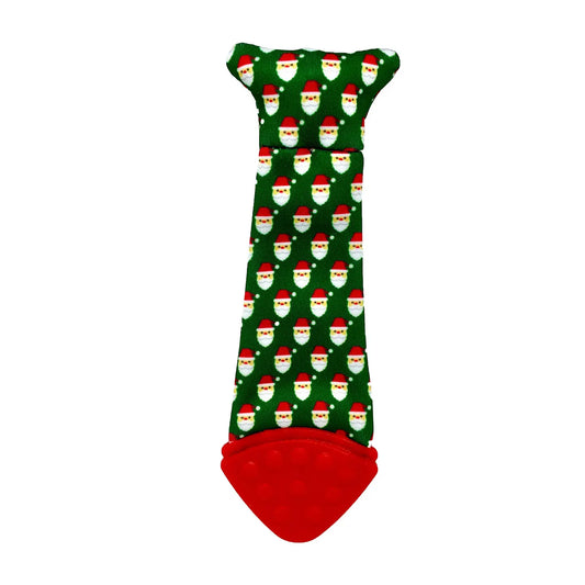 Tasty tie teether - Santa
