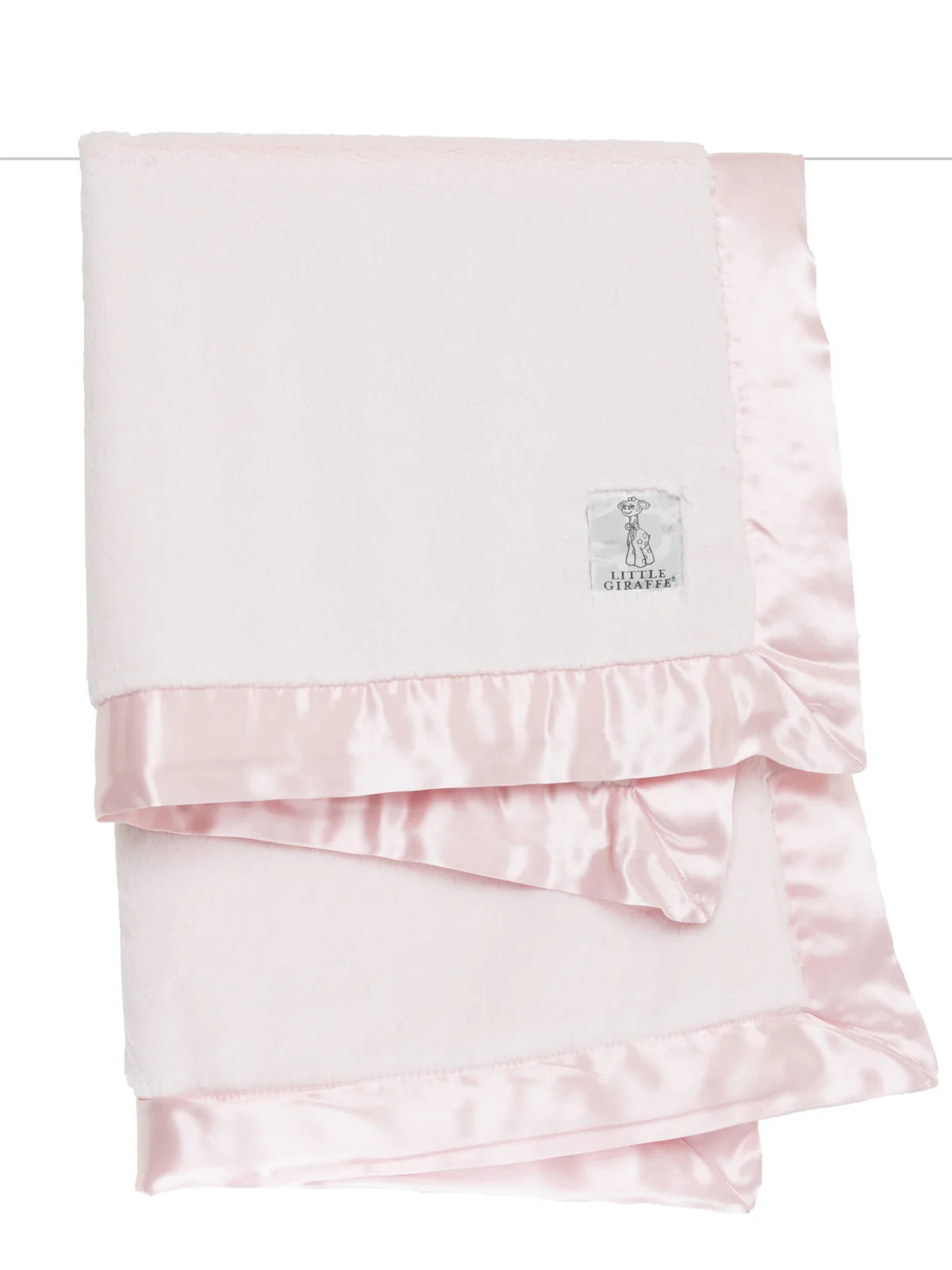 Luxe baby blanket - pink