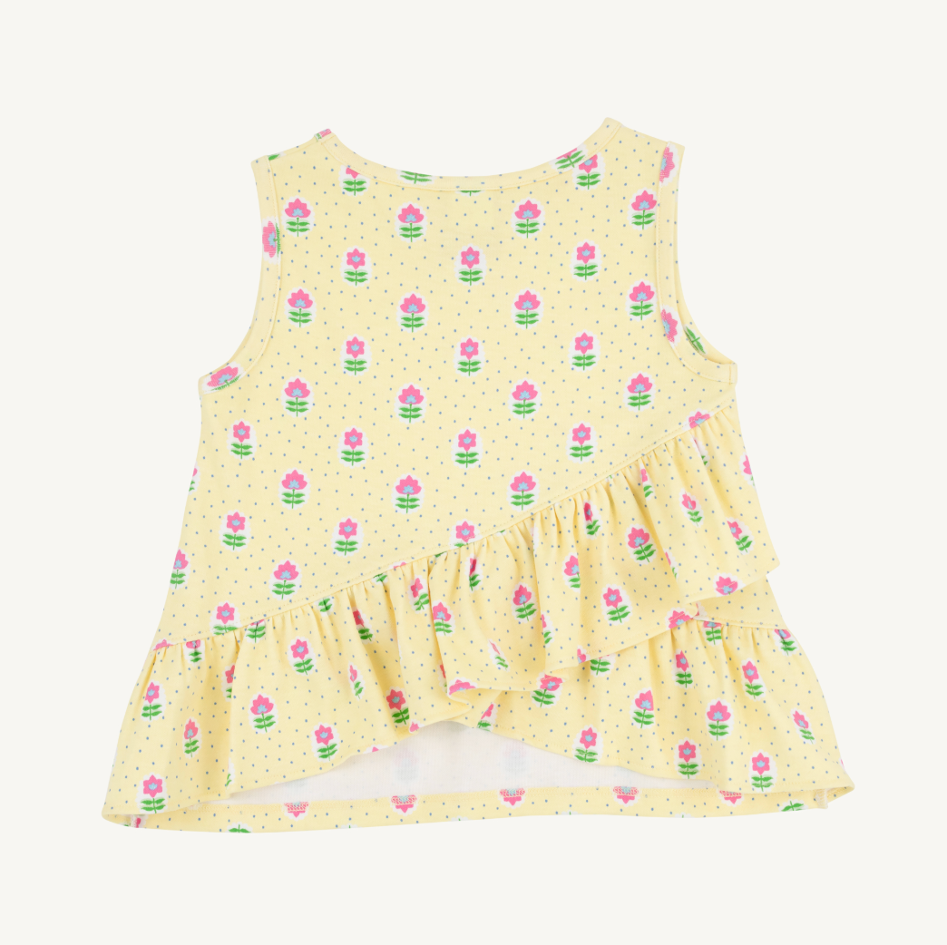 Love you back top - fairway floral
