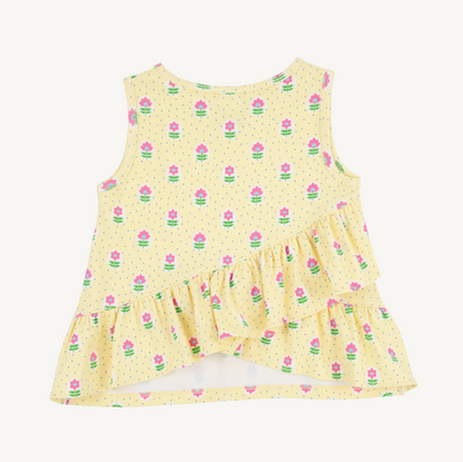 Love you back top - fairway floral