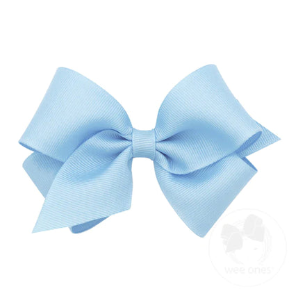 Small solid basic bow - plain wrap