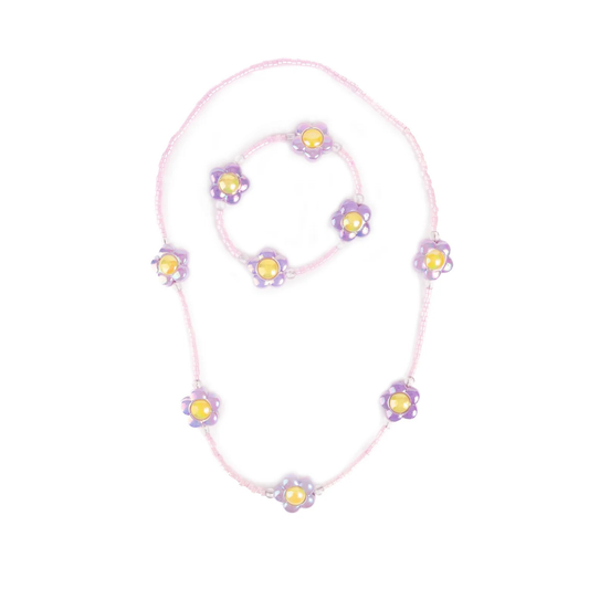 Crazy for daisies necklace & bracelet set