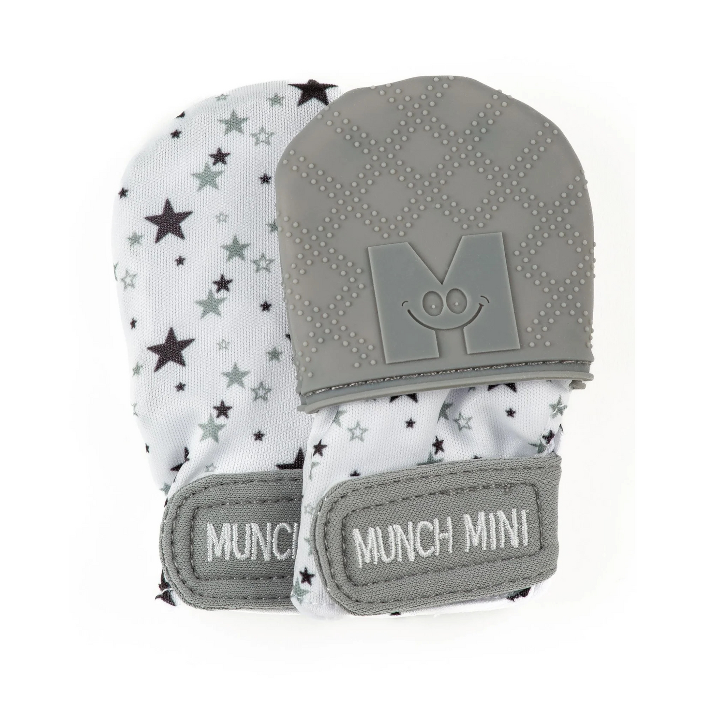 Mini & mitt combo - grey star