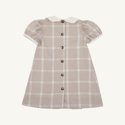 Francene frock - thompson park plaid