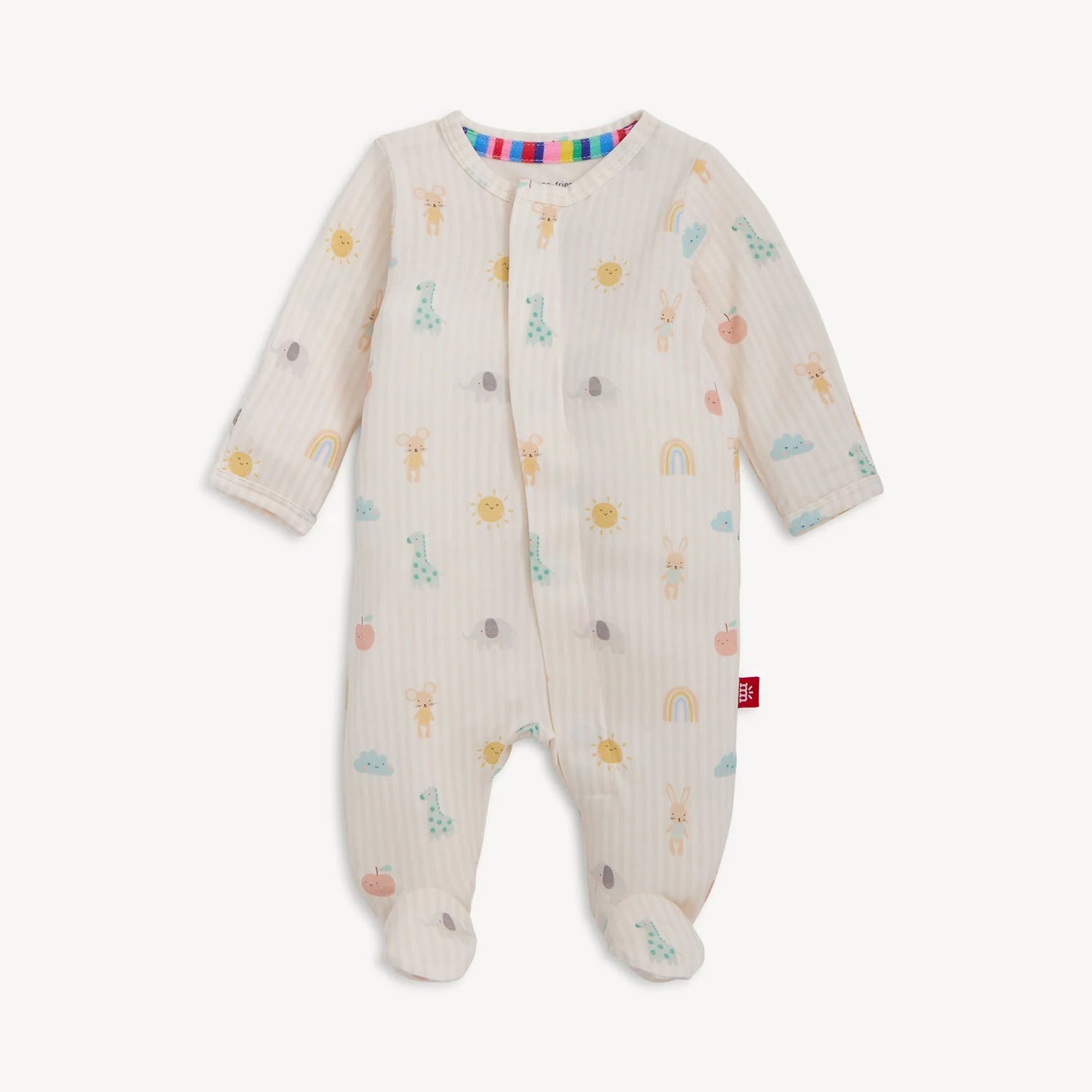 Lullaby sky footie - pink