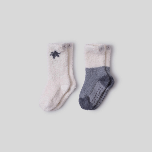 Color block sock set - moonbeam