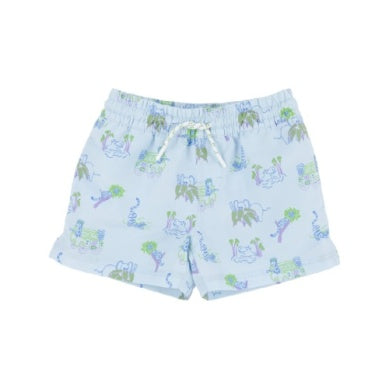 Tortola swim trunks - millers silly safari