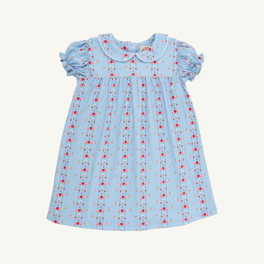 Holly day dress - first day flowers