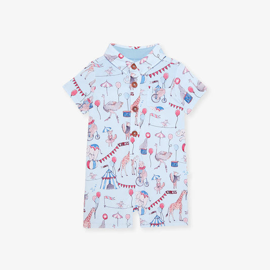Cirque royal s/s henley romper