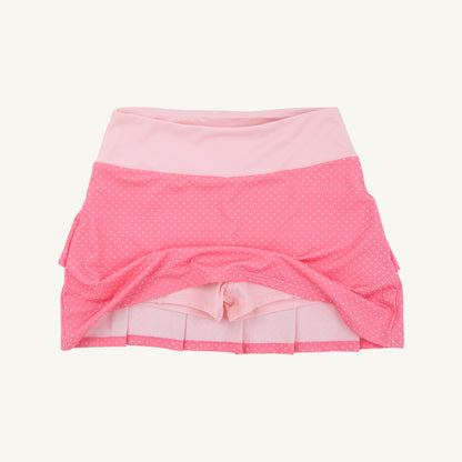 Prepletic cindy skort - romany rose microdot/sppink