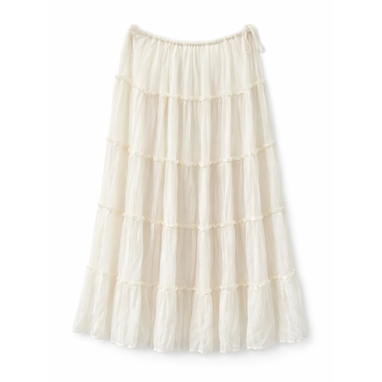 Carly maxi skirt - vintage white