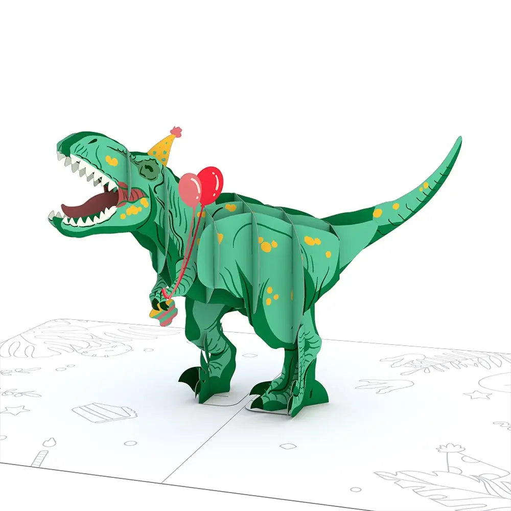 Trex birthday card
