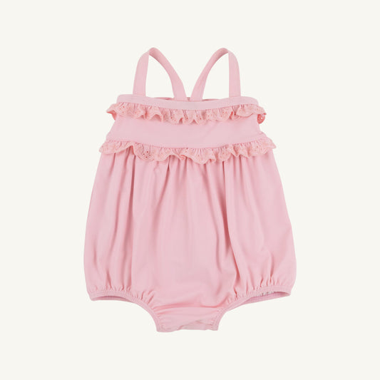 St. Bart's bubble bathing suit - palm beach pink