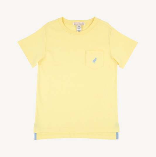 Carter crewneck - lake worth yellow