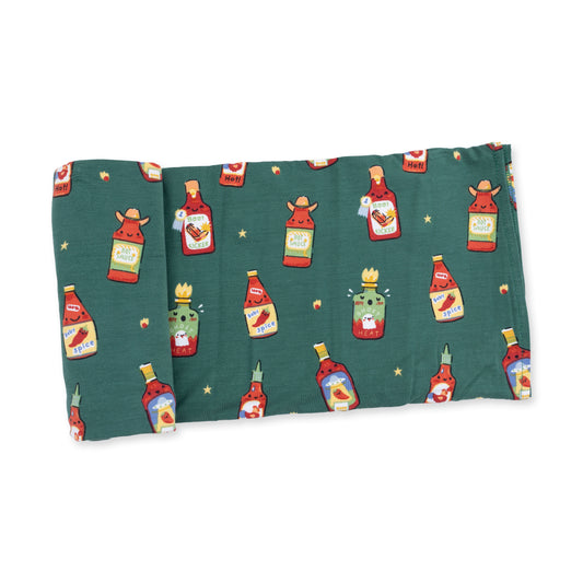 Spice spice baby swaddle blanket