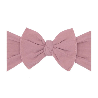 Knot headband - mauve
