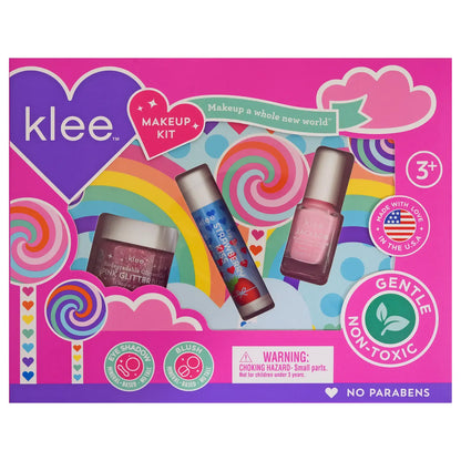 Spinning pink - pinwheel love makeup kit