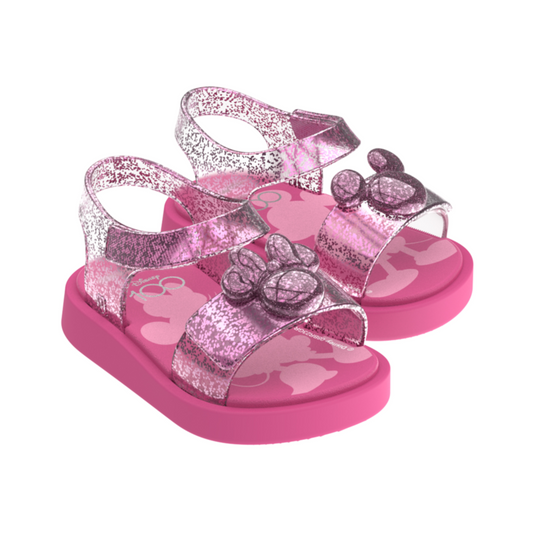 Jump + Disney sandals - glitter pink