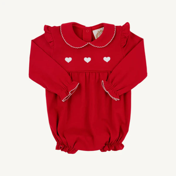 L/s biltmore bubble - hearts/richmond red
