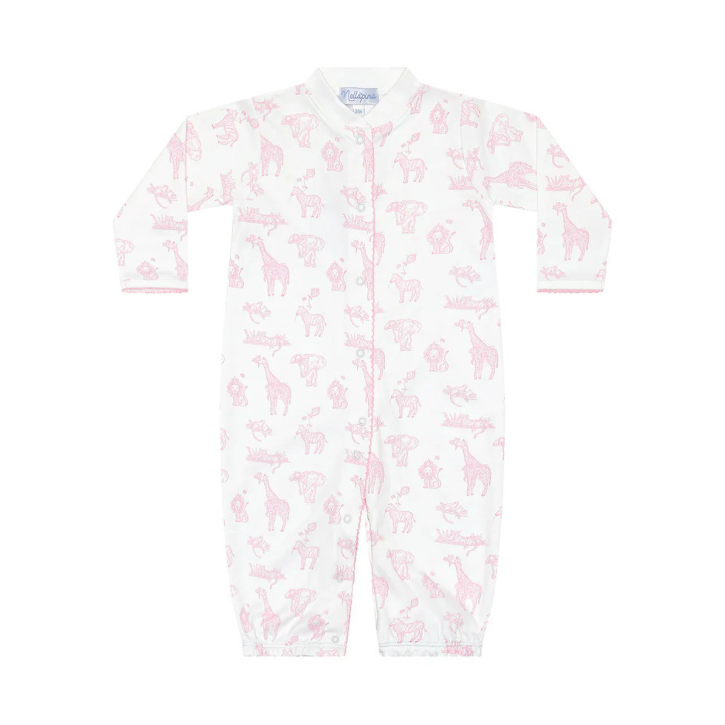 Pink safari conv. gown