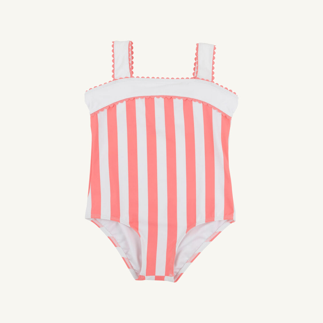 Shannon bow bathing suit - caicos cabana stripe