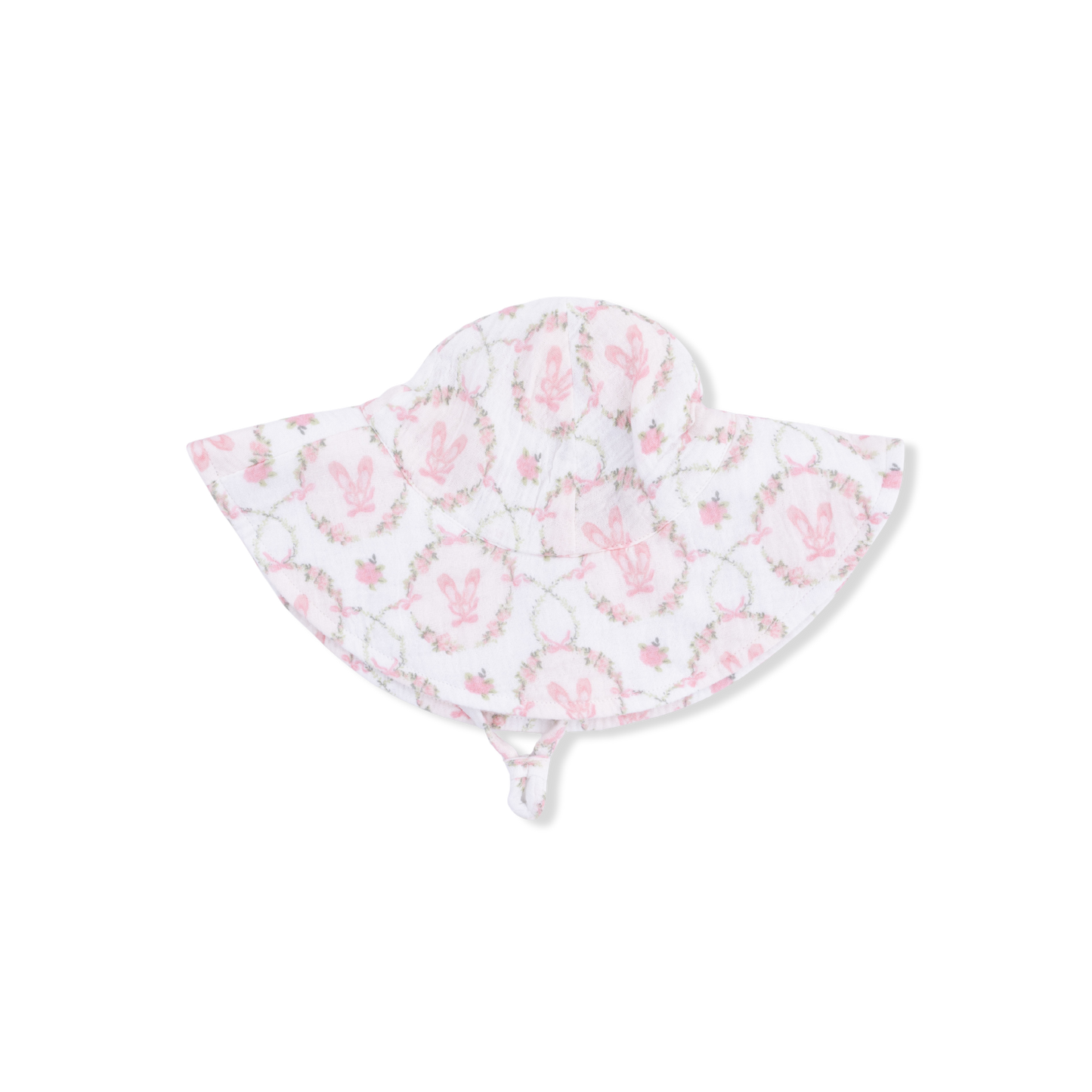 Cameo ballet shoes wide brim sun hat