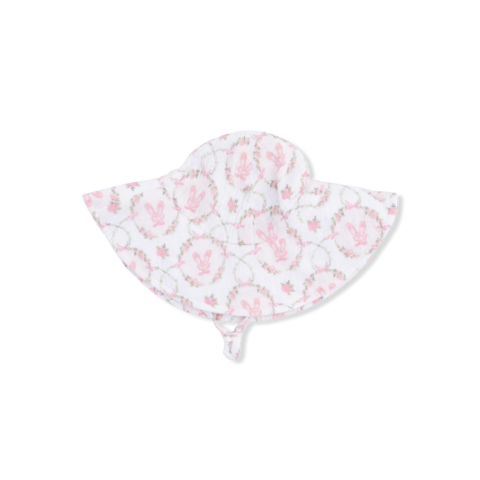 Cameo ballet shoes wide brim sun hat