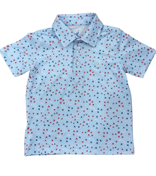 Miles s/s polo - jets