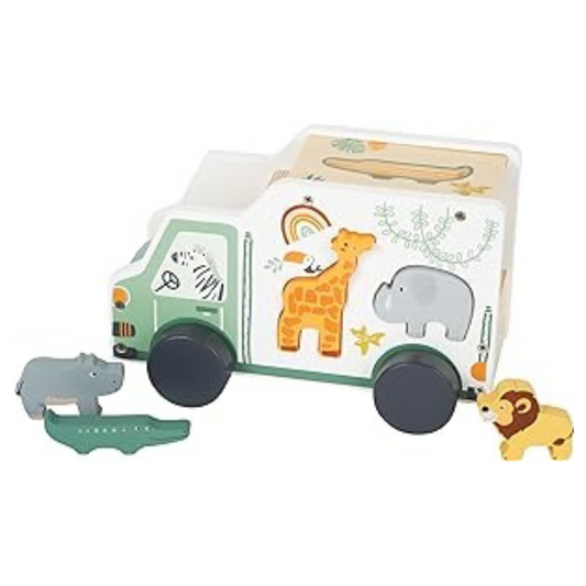 Small foot safari truck sorter