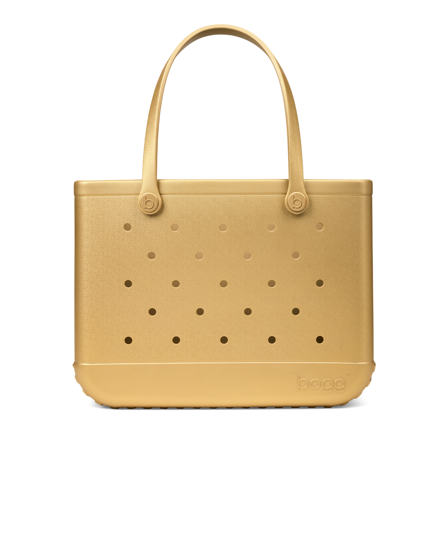 Bogg bag - metallic goldie