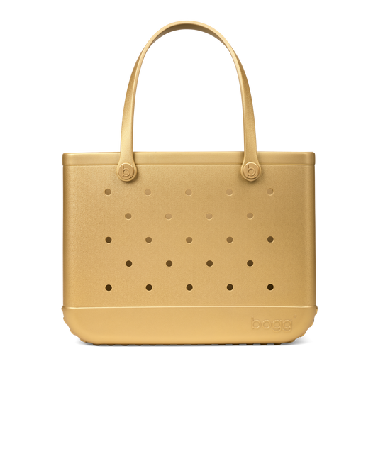 Bogg bag - metallic goldie