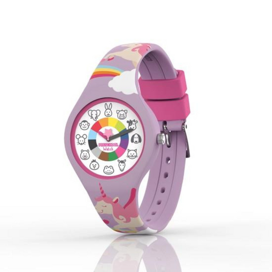 Unicorn silicone preschool watch