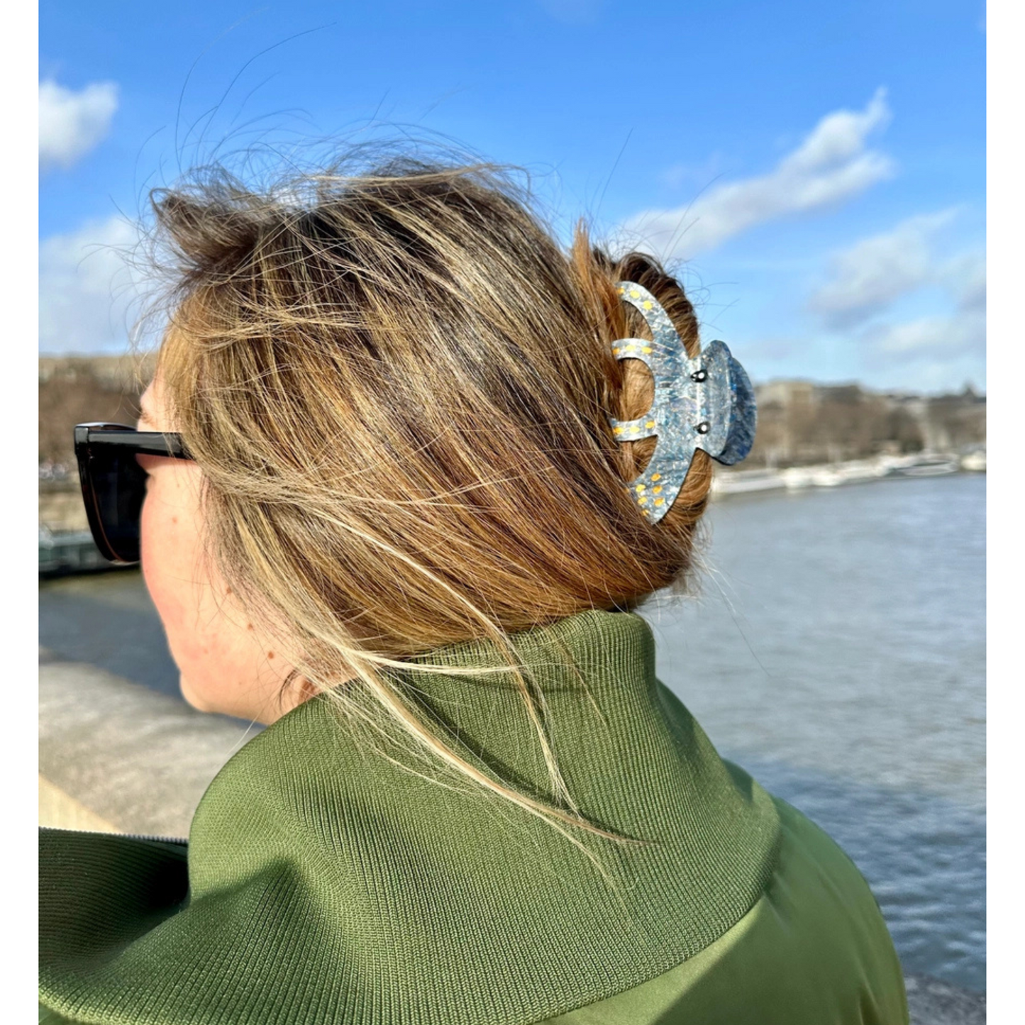 Octopus claw hair clip