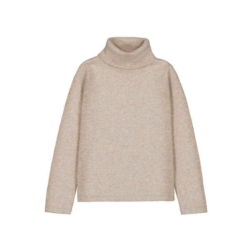 Cream turtleneck