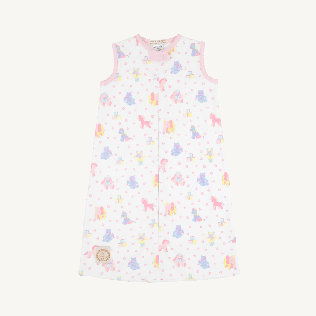 Beddie bye sleep sack - cuddle up cutie pink
