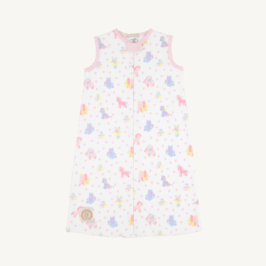 Beddie bye sleep sack - cuddle up cutie pink