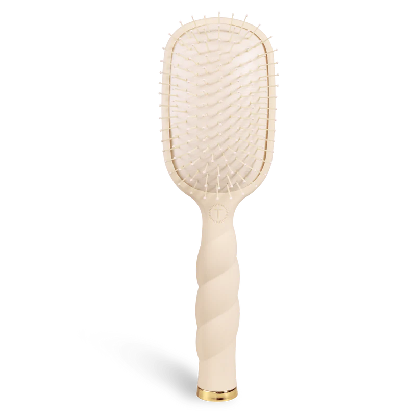 Detangler brush for medium hair - tan