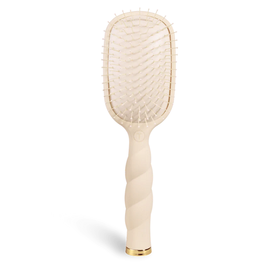 Detangler brush for medium hair - tan