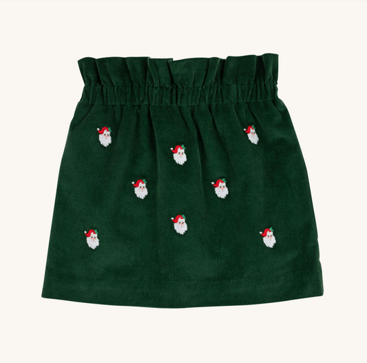 Critter beasley bag skirt - Santa/grier green