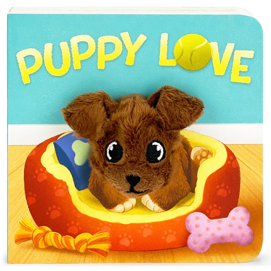 Puppy love puppet board book