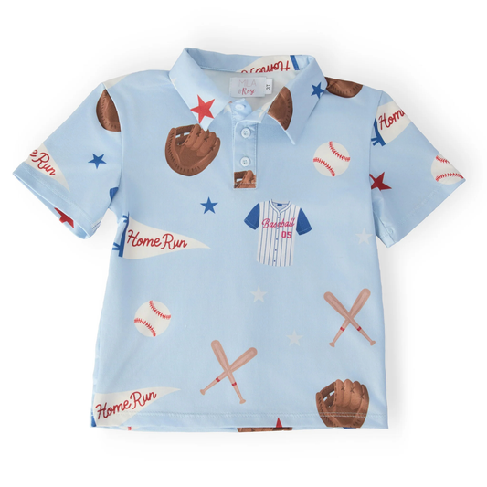 Home run s/s polo