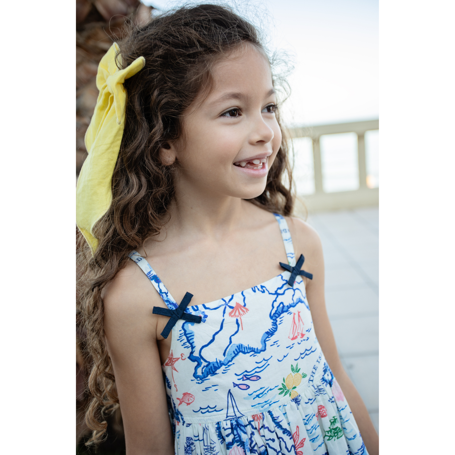 Island map tia dress