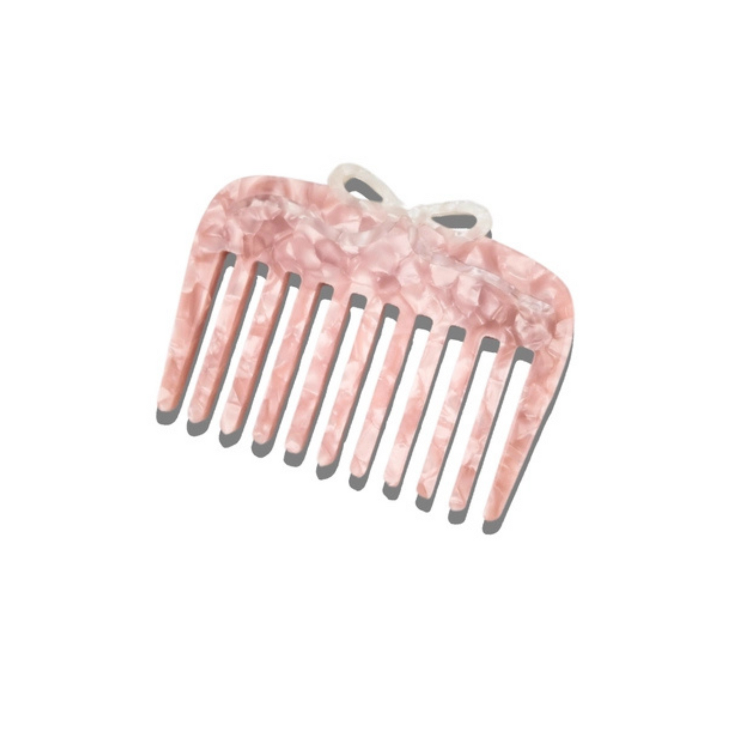 Ballet bow pocket hair comb