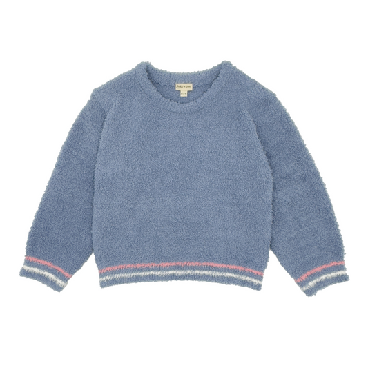 Dreamer knit top - dusty blue