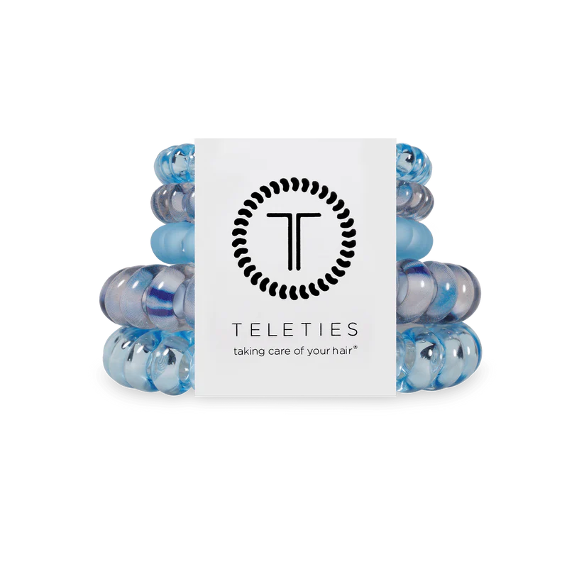 Blue lagoon mix pack hair ties