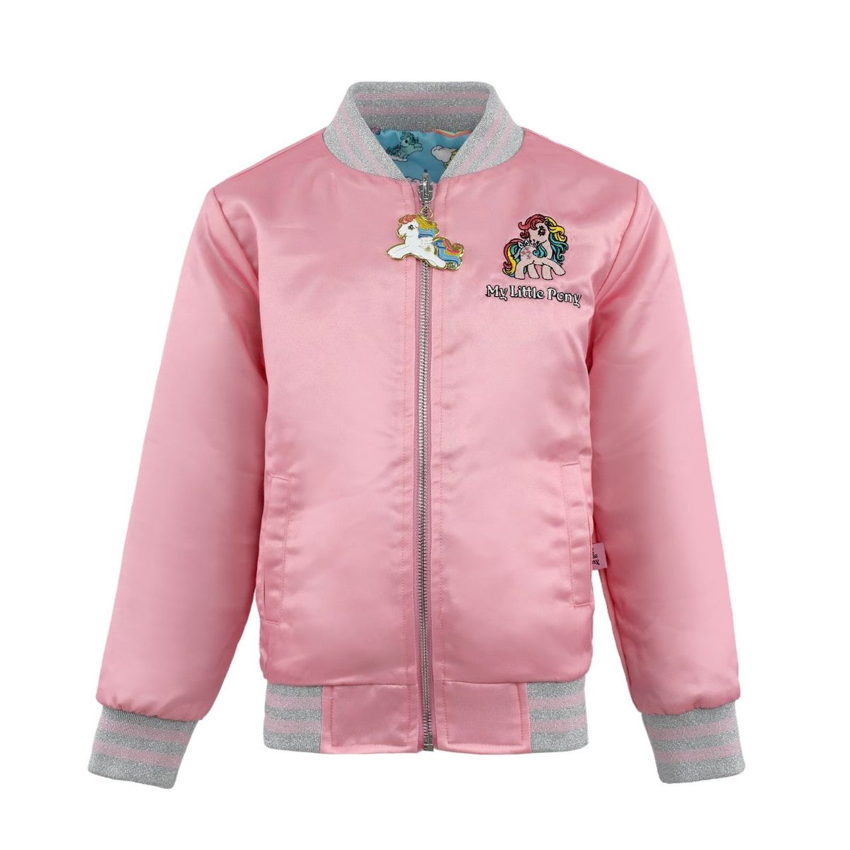 My little pony satin bomber