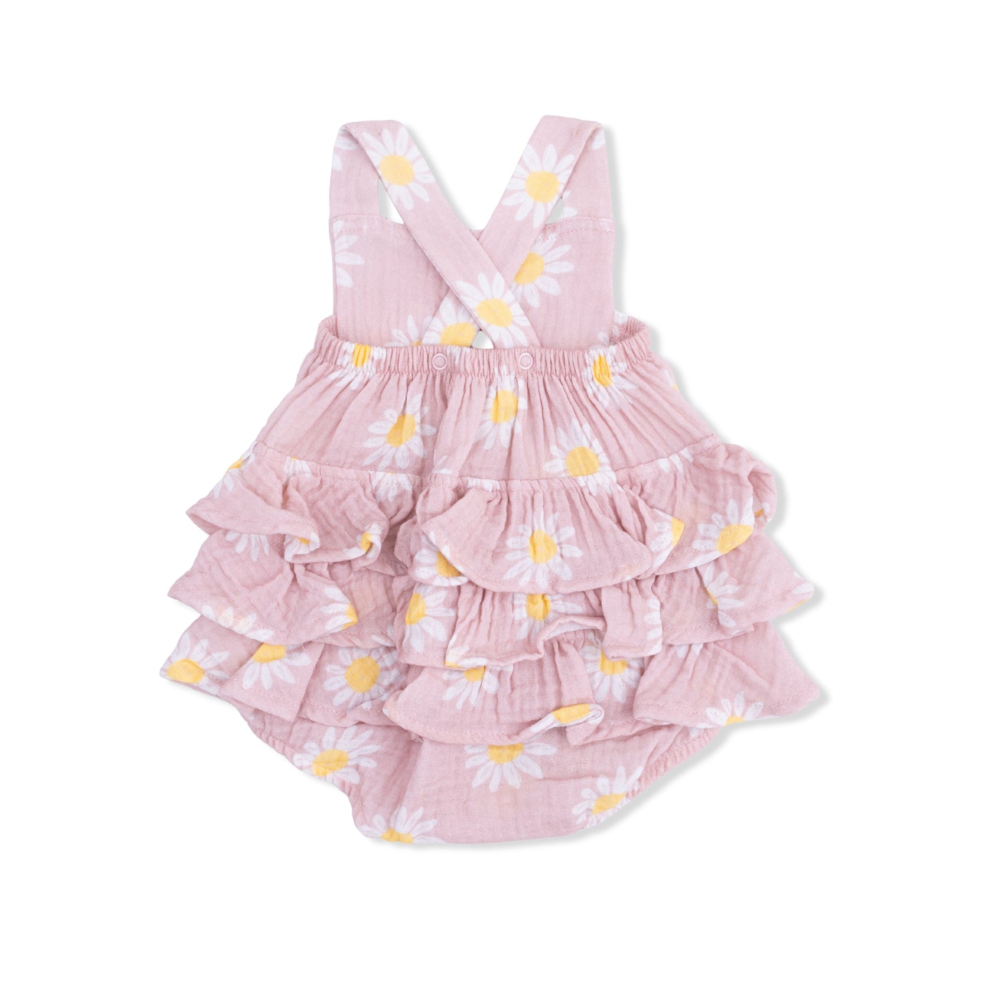 Caitlyn's daisy ruffle sunsuit