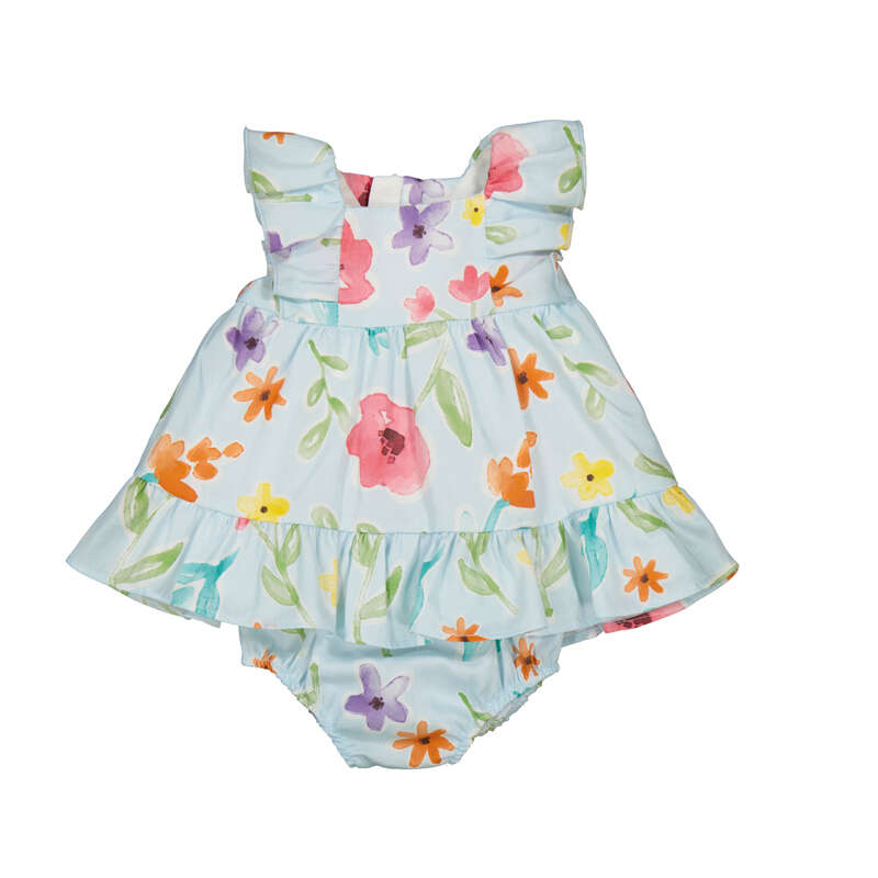 Floral dress & bloomers