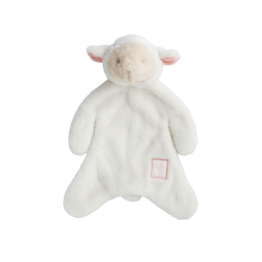 Pink little lamb plush woobie